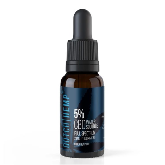 Dutch Hemp CBD wasserlöslich – 20 ml – 5% – 1000 mg CBD