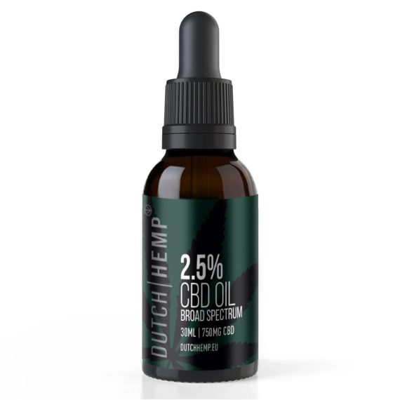 CBD Öl Rein – Dutch Hemp – 30 ml – 2,5% – 750 mg CBD